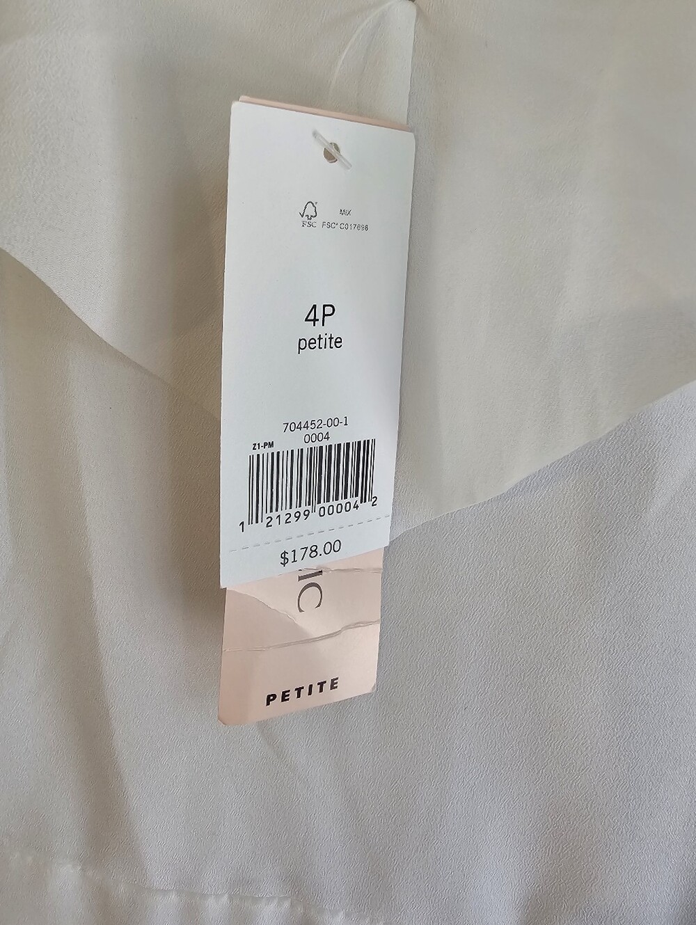 Banana Republic Laser Cut White V-Neck Tiered Ruffle Maxi Dress - Picture 6 of 8